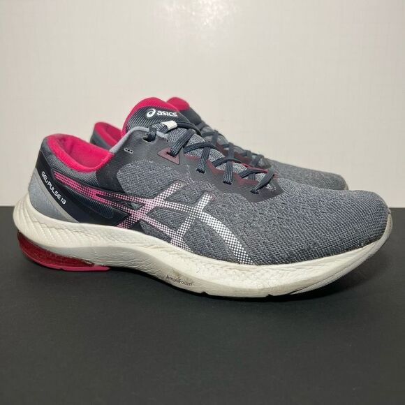 Womens ASICS Gel Pulse 13 Gray Running Shoes / Size 8.5 - Picture 1 of 9